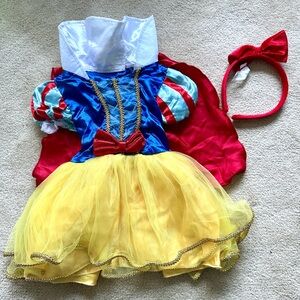 Disney Baby Snow White Costume - Vibrant Red, Blue, Yellow